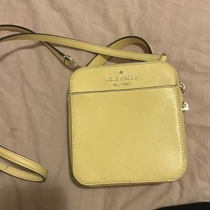 Kate Spade Yellow box Crossbody bag Card holder